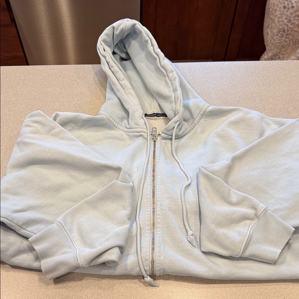 Brandy Melville Sky Blue Hoodie